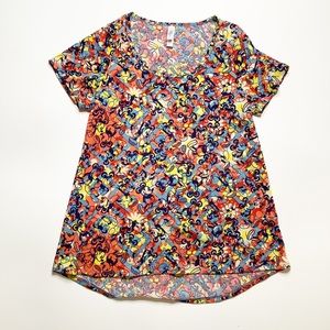 Lularoe Disney Irma Top S Mickey Mouse NWOT